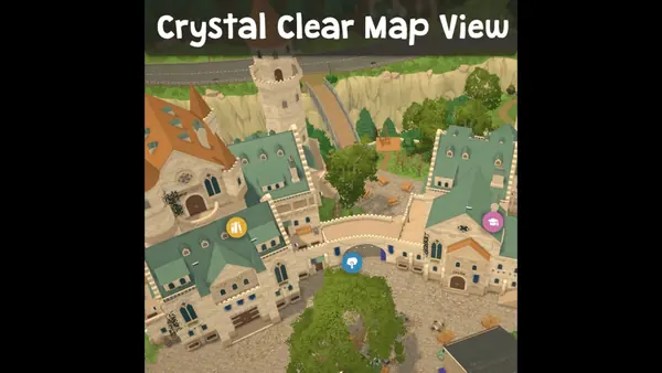 Crystal Clear Map View — Paralives mod